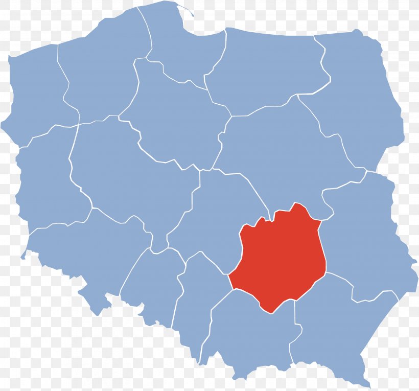 Kielce Voivodeship Royalty-free Map, PNG, 3294x3074px, Royaltyfree, Area, Blue, Business, Europe Download Free