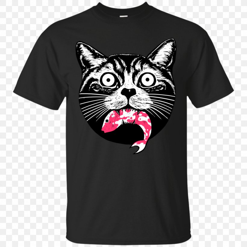 T-shirt Hoodie Gift Clothing, PNG, 1155x1155px, Tshirt, Black, Cat, Cat Like Mammal, Clothing Download Free