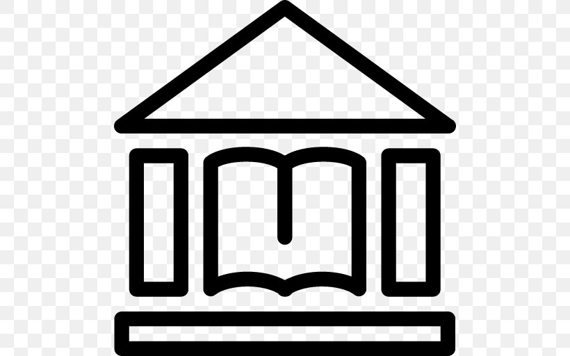 Public Library Digital Library Clip Art, PNG, 512x512px, Library, Area, Black And White, Brand, Digital Library Download Free