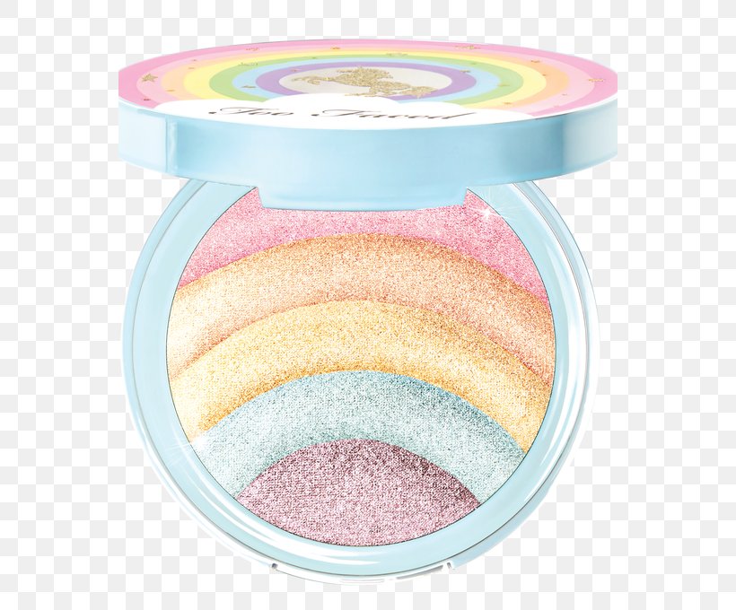 Too Faced Highlighter Magic Rainbow Strobing Brush Rainbow Brush Too Faced Natural Eyes Too Faced Limited Edition Unicorn Survival Kit, PNG, 556x680px, Highlighter, Color, Cosmetics, Eye, Eye Shadow Download Free
