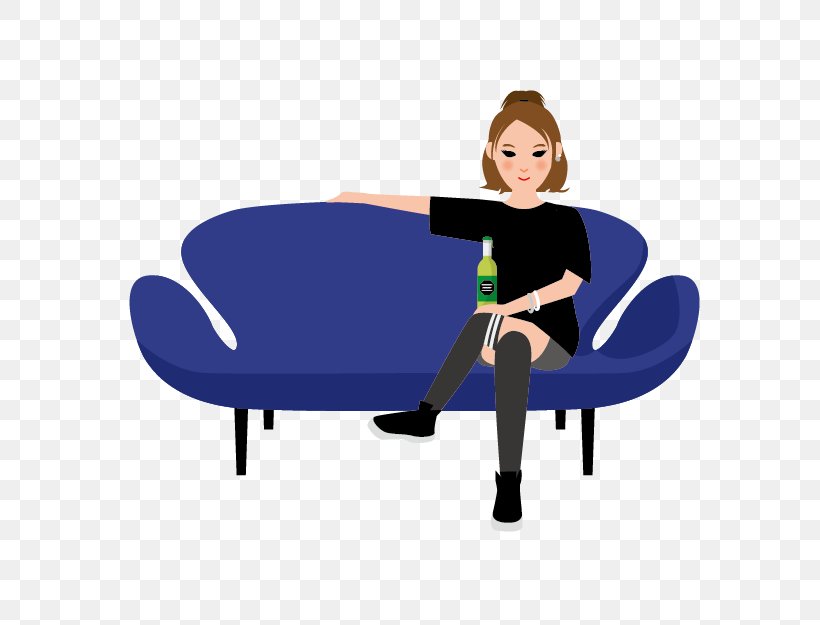 Cartoon Drawing Couch Silhouette Illustration, PNG, 625x625px, Cartoon, Chair, Couch, Drawing, Furniture Download Free