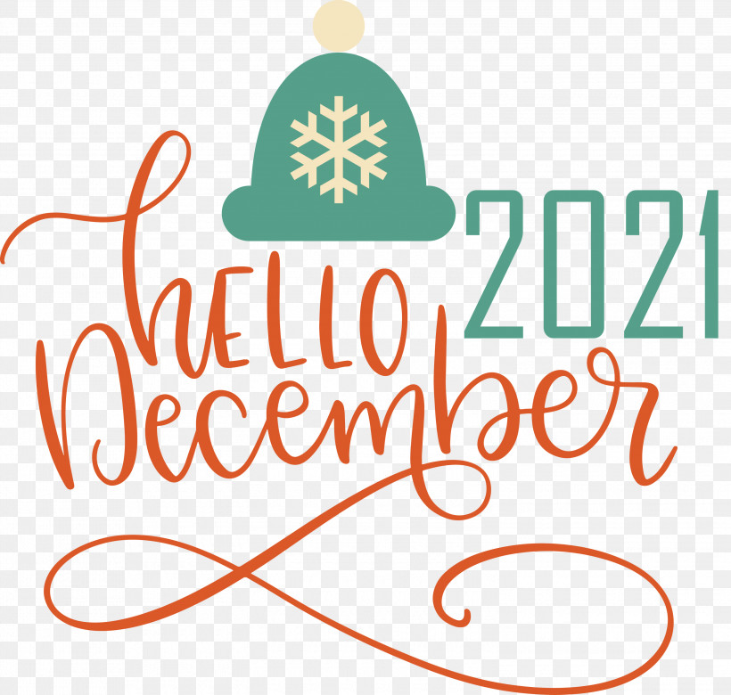 Hello December December Winter, PNG, 3000x2854px, Hello December, Christmas Day, December, Drawing, Logo Download Free