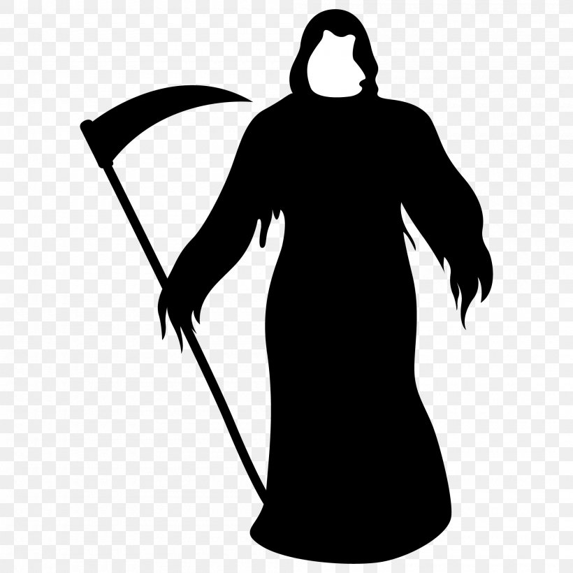 Death Halloween Sticker Wall Decal, PNG, 2000x2000px, Death, Aliexpress, Black, Black And White, Decal Download Free