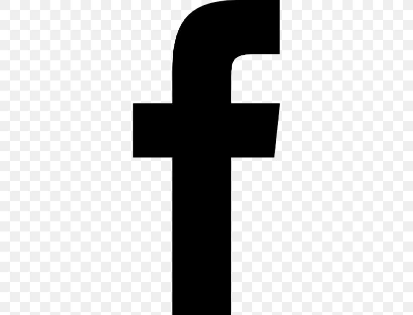 Facebook Logo Icon, PNG, 626x626px, Facebook, Black, Black And White, Cross, Image File Formats Download Free