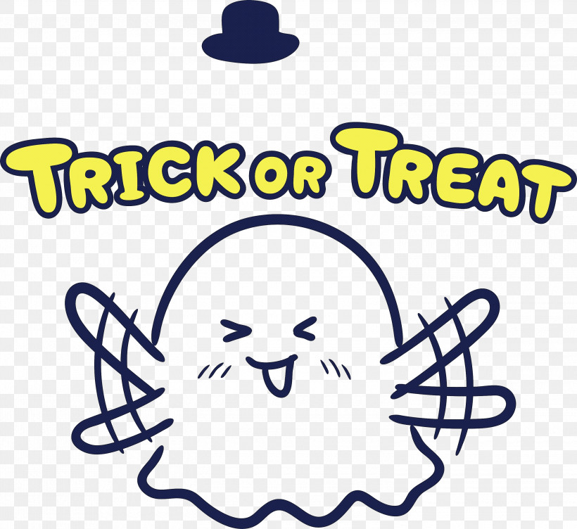 TRICK OR TREAT Happy Halloween, PNG, 3000x2754px, Trick Or Treat, Behavior, Geometry, Happiness, Happy Halloween Download Free