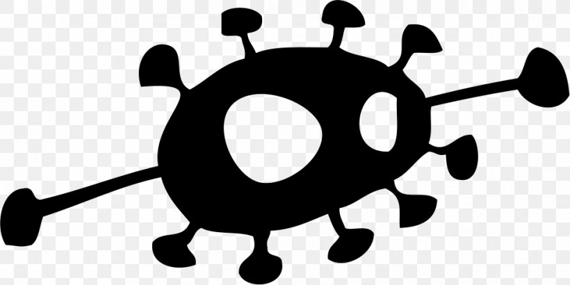 Bacteria Download, PNG, 981x491px, Bacteria, Bacteriophage, Black And White, Icon Design, Pathogen Download Free