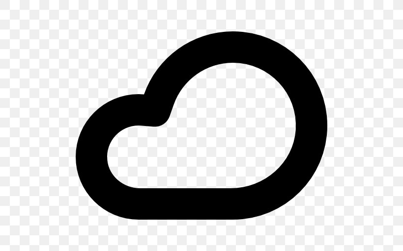 Cloud, PNG, 512x512px, Cloud, Black And White, Cloud Storage, Oval, Rain Download Free