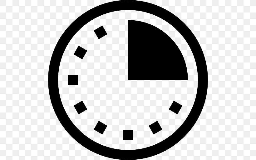 Time & Attendance Clocks Alarm Clocks Clip Art, PNG, 512x512px, Clock, Alarm Clocks, Area, Black And White, Brand Download Free