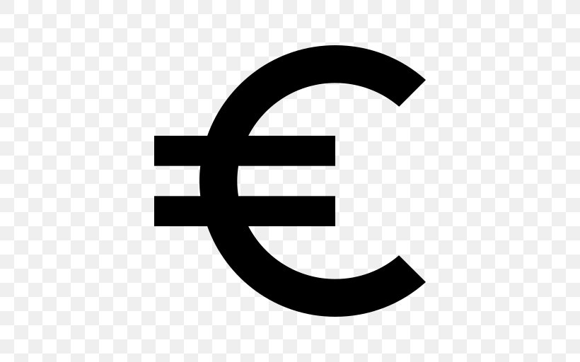 Euro Sign Currency Bank Finance Png 512x512px Euro Area Bank Black And White Brand Download Free
