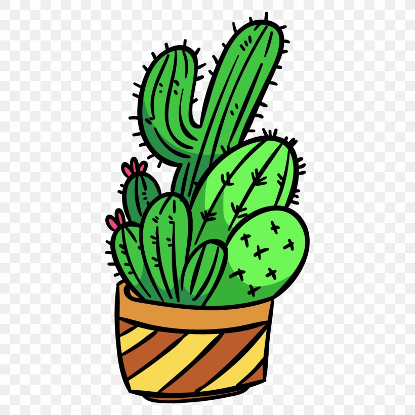 Cactus Green Image Penjing Vector Graphics, PNG, 1400x1400px, Cactus, Artwork, Color, Flower, Flowering Plant Download Free