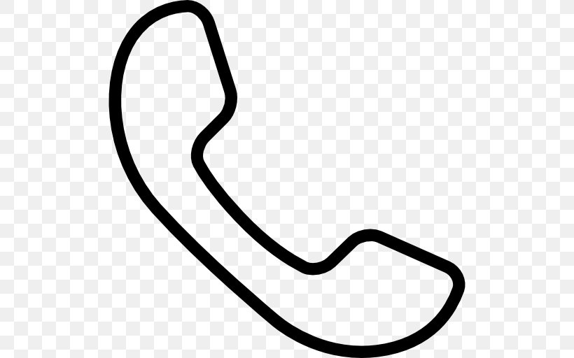 Telephone Call Mobile Phones Symbol, PNG, 512x512px, Telephone Call, Black And White, Handset, Headphones, Logo Download Free