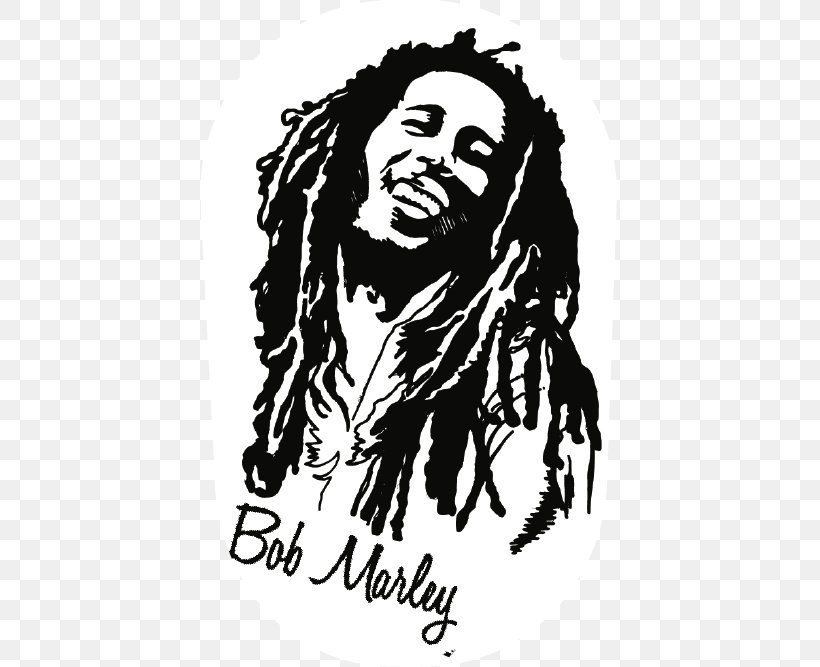 Bob Marley T-shirt Rastafari Reggae One Love/People Get Ready, PNG,  417x667px, Watercolor, Cartoon, Flower,