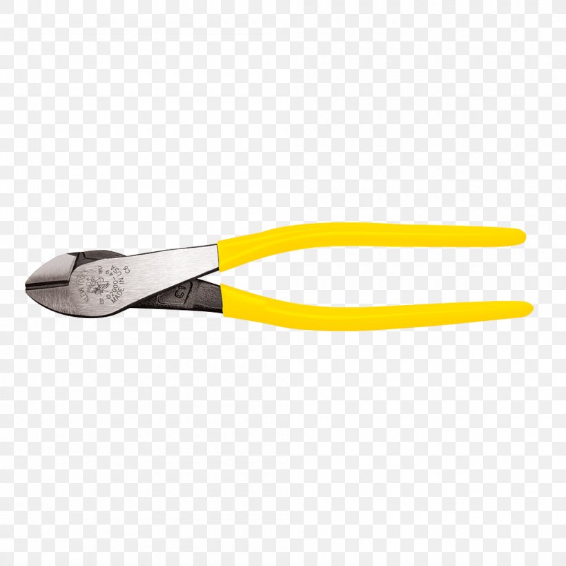 Diagonal Pliers Lineman's Pliers Klein Tools Cutting, PNG, 1000x1000px, Diagonal Pliers, Cutting, Cutting Tool, Electrician, Hardware Download Free