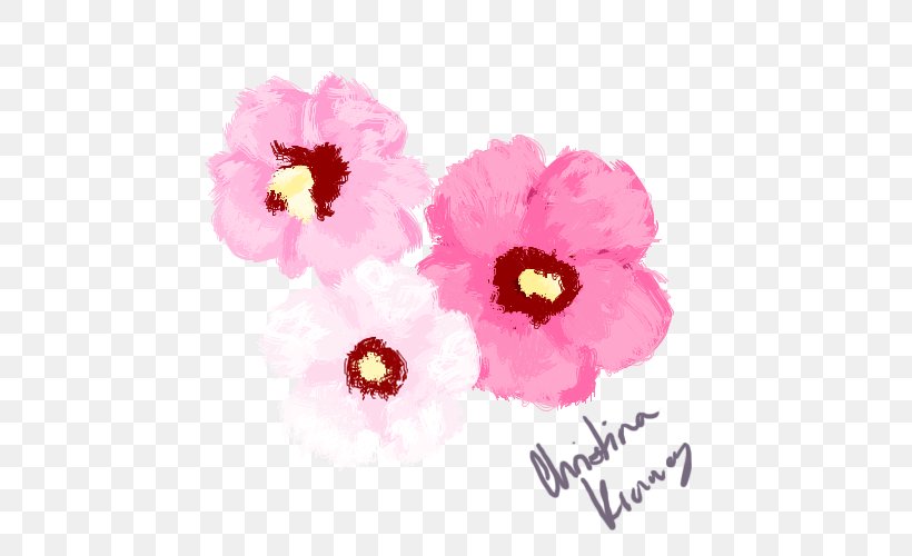 Mallows Common Hibiscus Painting Art Drawing, PNG, 500x500px, Mallows, Annual Plant, Art, Art Museum, Artist Download Free