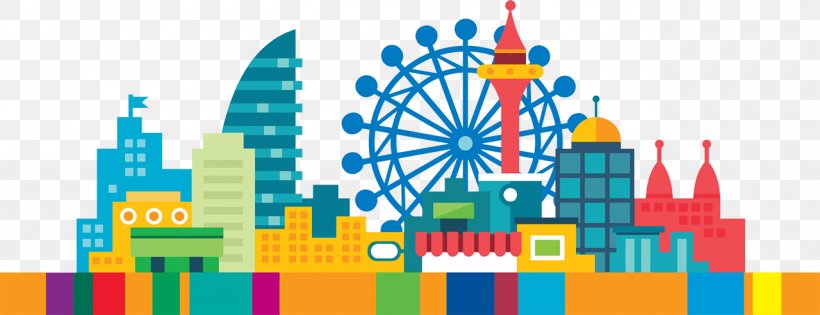 Silhouette Child Time, PNG, 1280x493px, Silhouette, Amusement Park, Business Model, Child, City Download Free