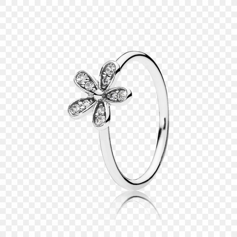 Wedding Ring Silver, PNG, 1000x1000px, Pandora, Body Jewelry, Cubic Zirconia, Diamond, Engagement Ring Download Free