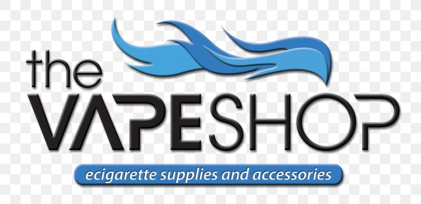 Logo Brand Vape Shop, PNG, 800x398px, Logo, Area, Blue, Brand, Electronic Cigarette Download Free