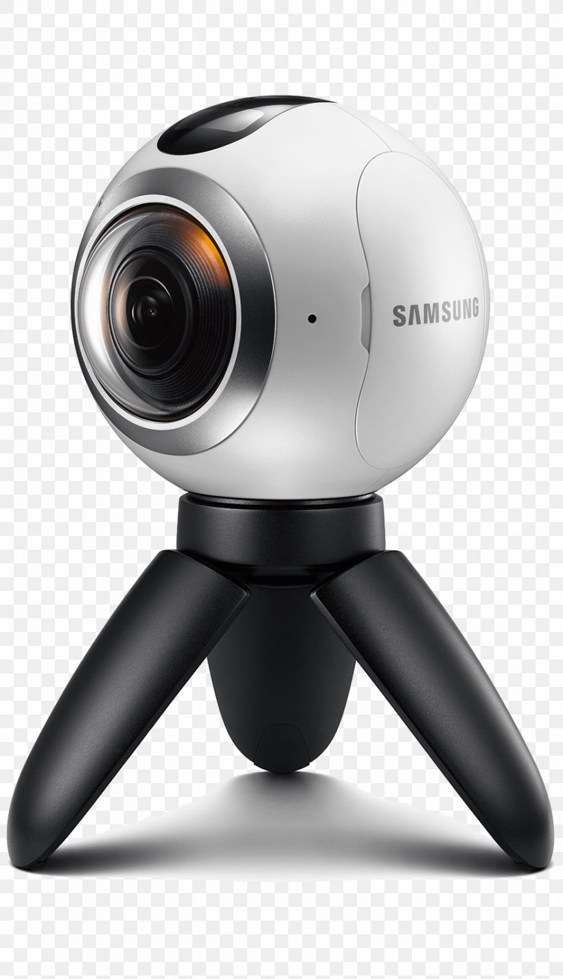 Samsung Gear 360 Samsung Gear VR Omnidirectional Camera Tripod, PNG, 880x1530px, Samsung Gear 360, Action Camera, Camcorder, Camera, Camera Accessory Download Free