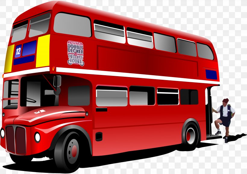 Double-decker Bus London Buses, PNG, 3840x2709px, Bus, Art, Automotive Design, Bus Stop, Compact Car Download Free