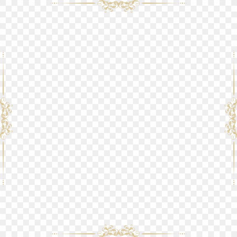 Golden Line Frame, PNG, 1500x1500px, Square Inc, Pattern, Wallpaper, White Download Free