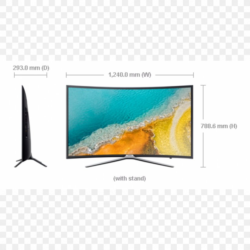 Smart TV LED-backlit LCD Television Samsung 4K Resolution, PNG, 1000x1000px, 4k Resolution, Smart Tv, Advertising, Curved, Curved Screen Download Free