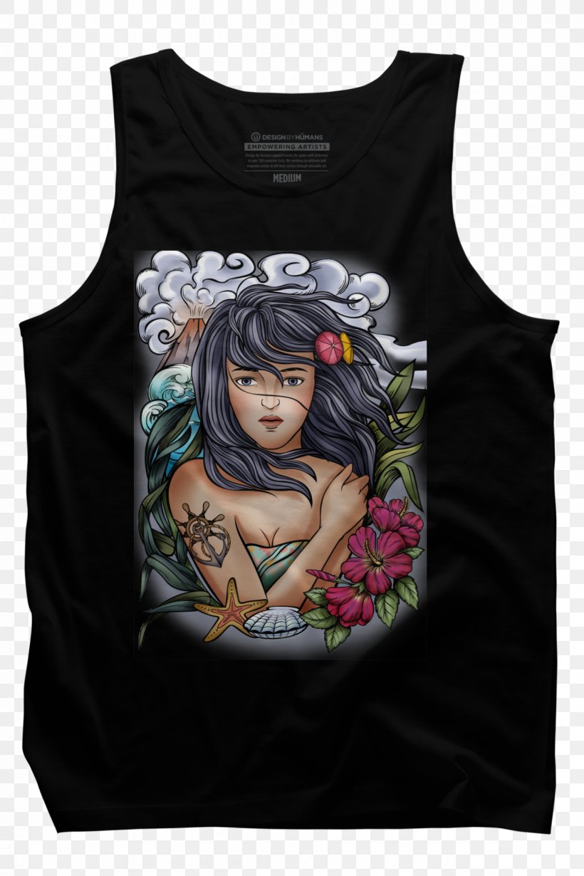 T-shirt Sleeveless Shirt Gilets Shoulder, PNG, 1200x1800px, Watercolor, Cartoon, Flower, Frame, Heart Download Free