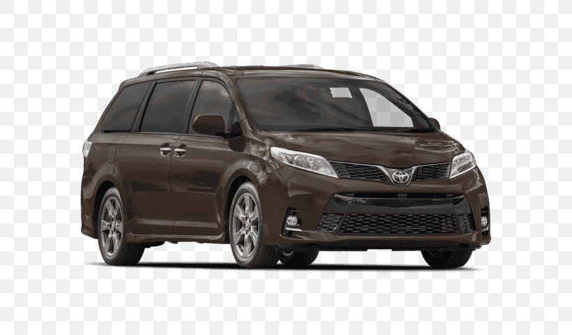 2018 Toyota Sienna SE Premium Minivan Front-wheel Drive, PNG, 640x480px, 2018 Toyota Sienna, 2018 Toyota Sienna Se Premium, Toyota, Automotive Exterior, Brand Download Free