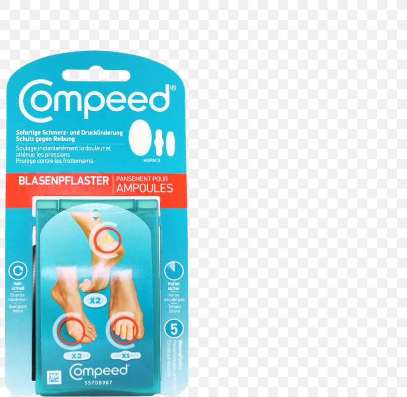 Compeed Blister Plasters Compeed Blisters Mixed Pack, PNG, 800x800px, Compeed, Adhesive Bandage, Aqua, Blister, Blister In The Foot Download Free