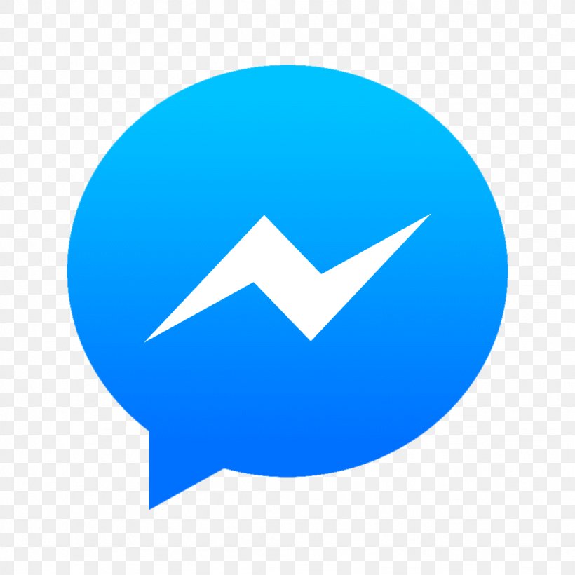 Facebook Messenger IPhone Messaging Apps, PNG, 1024x1024px, Facebook Messenger, App Store, Blue, Brand, Electric Blue Download Free