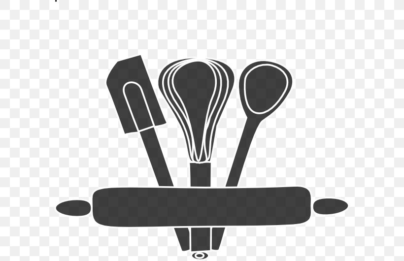 Kitchen Utensil Baking Clip Art, PNG, 600x530px, Kitchen Utensil, Baking, Black And White, Bowl, Brand Download Free