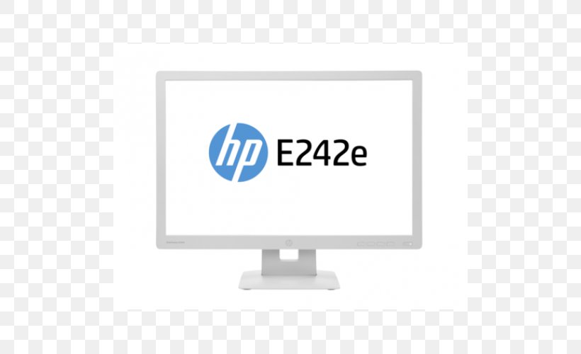 Computer Monitors Hewlett-Packard HP EliteDisplay E242e EliteDisplay E232e, LED-Monitor Hardware/Electronic LED-backlit LCD, PNG, 500x500px, Computer Monitors, Area, Backlight, Brand, Computer Monitor Download Free