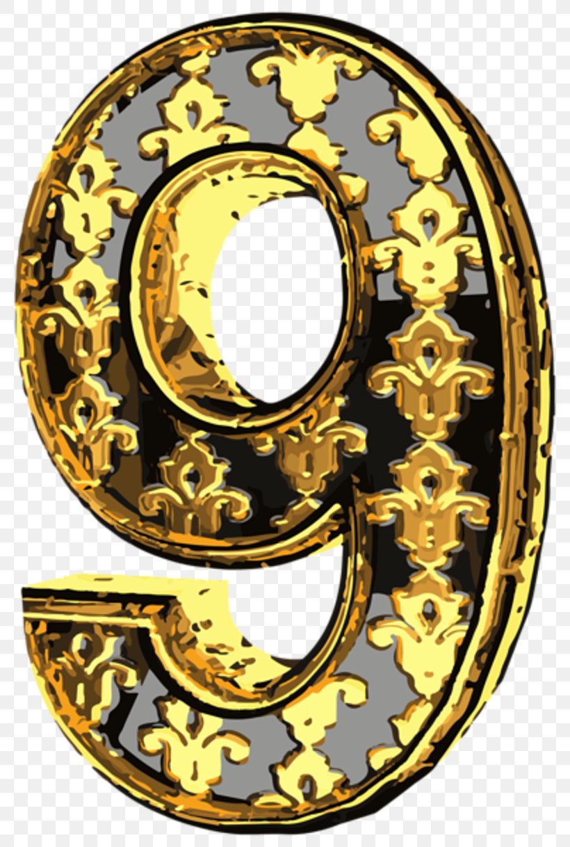 Numerical Digit Clip Art, PNG, 800x1218px, Numerical Digit, Art, Arts, Brass, Gold Download Free