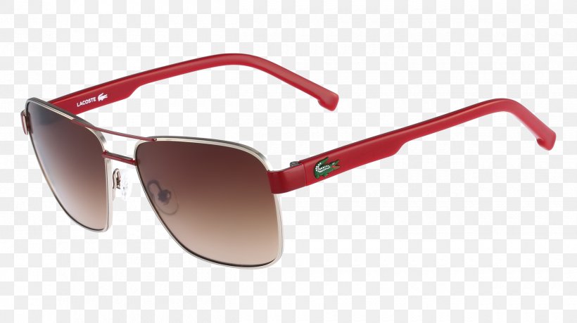 Sunglasses Red Lacoste Fashion, PNG, 2500x1400px, Sunglasses, Eyewear, Fashion, Glasses, Goggles Download Free