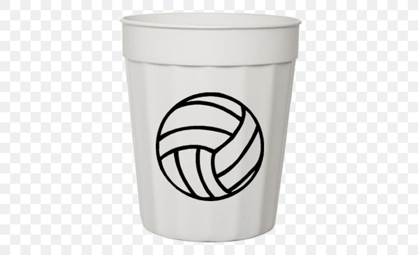 Volleyball Mikasa Sports Molten Corporation Clip Art, PNG, 500x500px, Volleyball, Ball, Cup, Decal, Drinkware Download Free