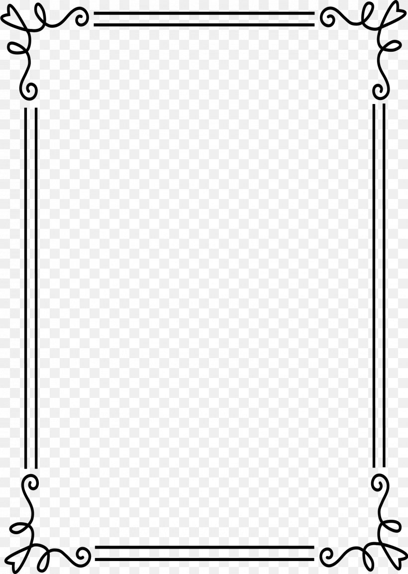 Brick House Cafe Picture Frames Paper Clip Art, PNG, 1608x2263px, Picture Frames, Area, Black, Black And White, Craft Download Free