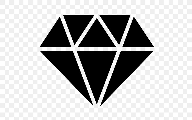 Gemstone Stock Photography Logo Diamond, PNG, 512x512px, Gemstone, Area, Black, Black And White, Brand Download Free