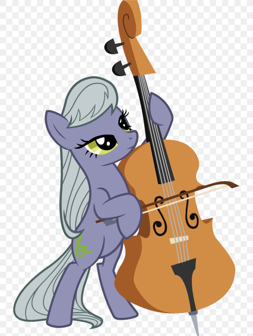 Pony Double Bass Bass Guitar Cello Clip Art, PNG, 734x1088px, Watercolor, Cartoon, Flower, Frame, Heart Download Free