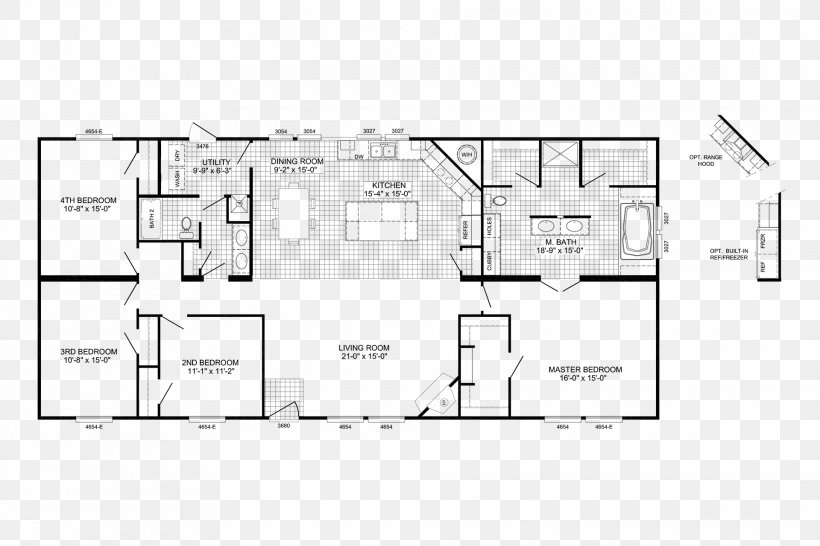 Bedroom Mobile Home House Plan Floor Plan, PNG, 1920x1280px, Bedroom, Area, Bathroom, Bed, Closet Download Free