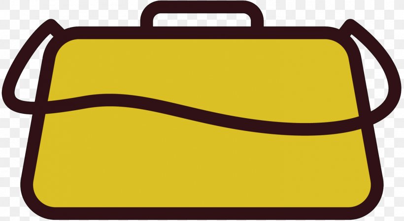 Clip Art Bag Product Design Line, PNG, 1477x810px, Bag, Laptop Bag, Rectangle, Yellow Download Free