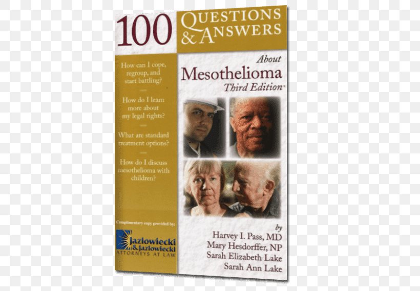 Harvey I. Pass 100 Questions & Answers About Mesothelioma Advertising Book, PNG, 546x569px, Mesothelioma, Advertising, Book, Lawyer, Text Download Free