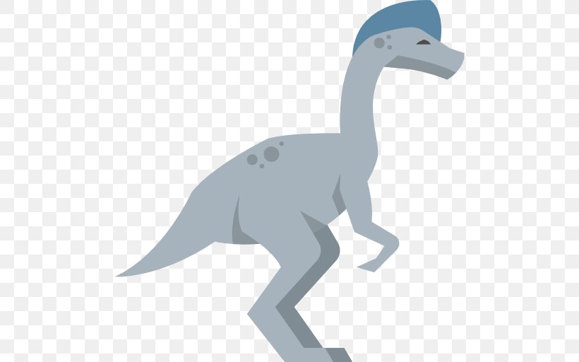 Oviraptor Tyrannosaurus Velociraptor Dinosaur Ankylosaurus, PNG, 512x512px, Oviraptor, Ankylosaurus, Beak, Bird, Black And White Download Free