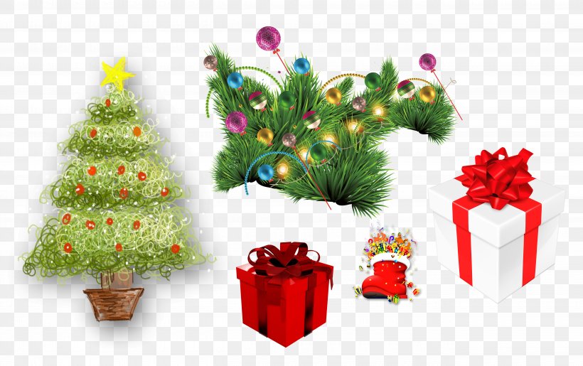Christmas Tree Christmas Gift Christmas Decoration, PNG, 5260x3306px, Christmas, Box, Christmas Card, Christmas Decoration, Christmas Gift Download Free