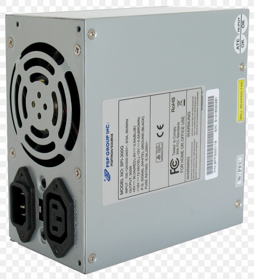 Power Converters Power Supply Unit FSP Group ATX 80 Plus, PNG, 1365x1500px, 80 Plus, Power Converters, Ac Adapter, Atx, Blindleistungskompensation Download Free