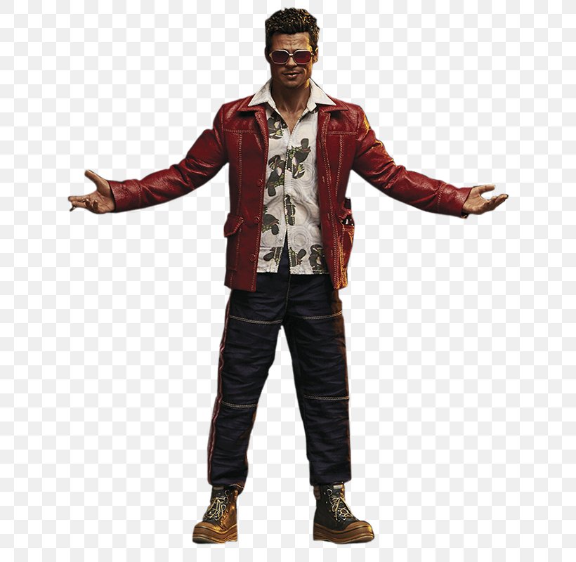 Tyler Durden T-shirt Clothing Action & Toy Figures, PNG, 800x800px, 16 Scale Modeling, Tyler Durden, Action Figure, Action Toy Figures, Brad Pitt Download Free