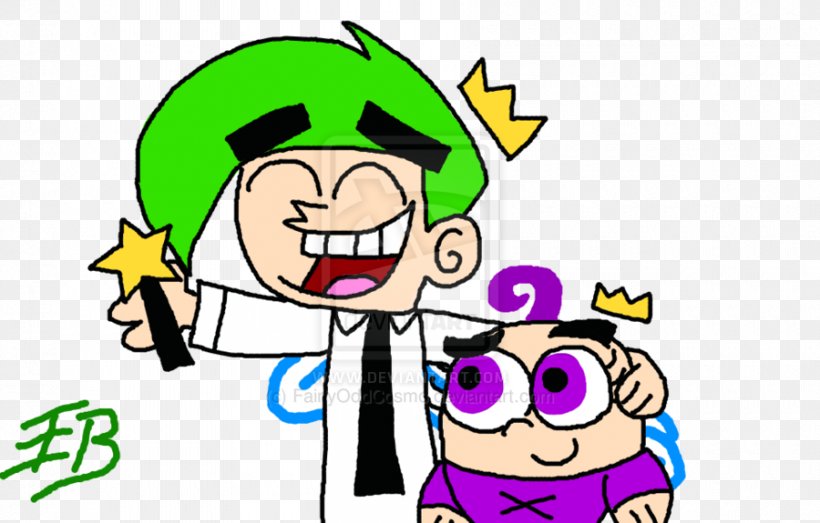 Poof Cosmo Wanda Timmy Turner Drawing, PNG, 900x575px, Poof, Art, Artwork, Boy, Cartoon Download Free