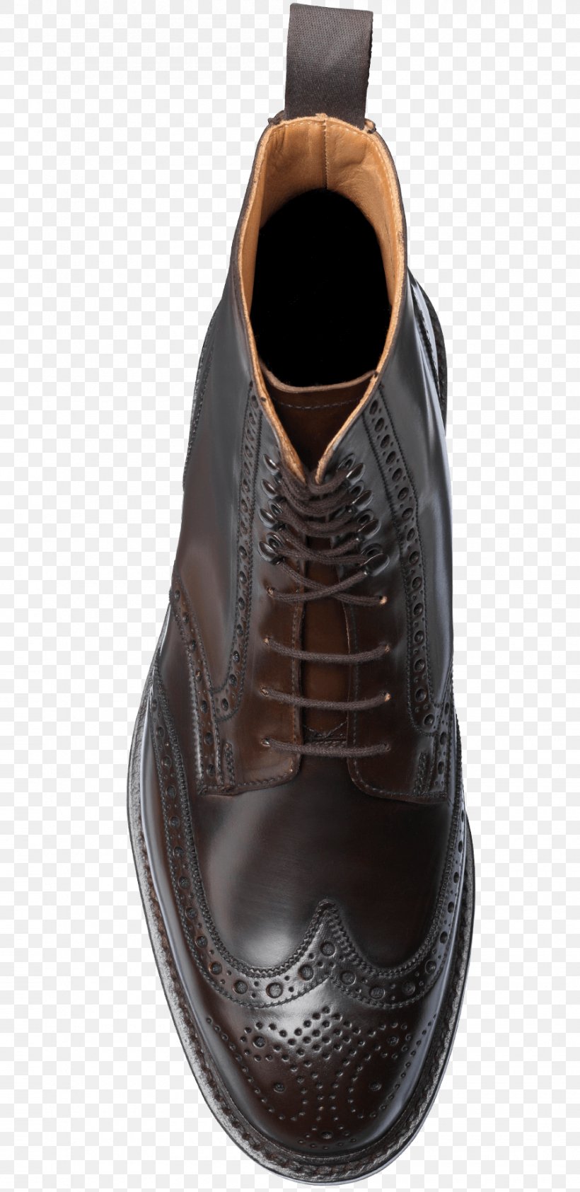 Shell Cordovan Brogue Shoe Crockett & Jones Leather, PNG, 900x1850px, Shell Cordovan, Boot, Brogue Shoe, Brown, Crockett Jones Download Free