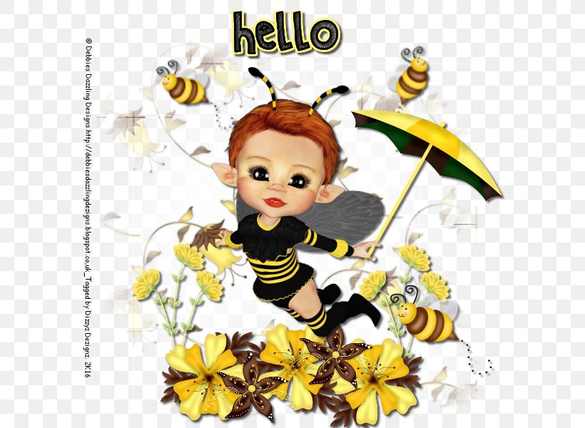 Honey Bee Clip Art, PNG, 600x600px, Honey Bee, Art, Bee, Butterfly, Fictional Character Download Free