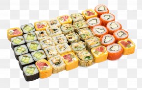 Sushi - Makizushi Japanese Cuisine California Roll Tempura Sushi PNG