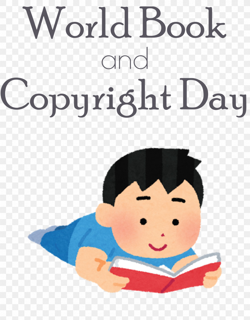 World Book Day World Book And Copyright Day International Day Of The Book, PNG, 2338x3000px, World Book Day, Behavior, Cartoon, Happiness, Human Download Free