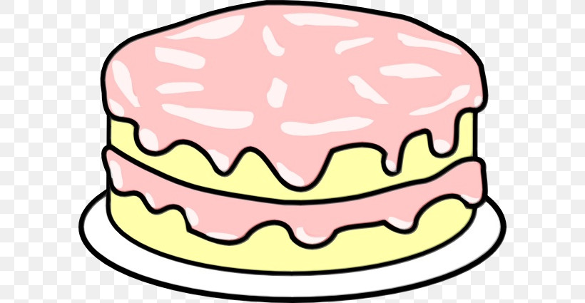 Birthday Cake, PNG, 600x425px, Watercolor, Birthday, Birthday Cake, Cake, Cartoon Download Free